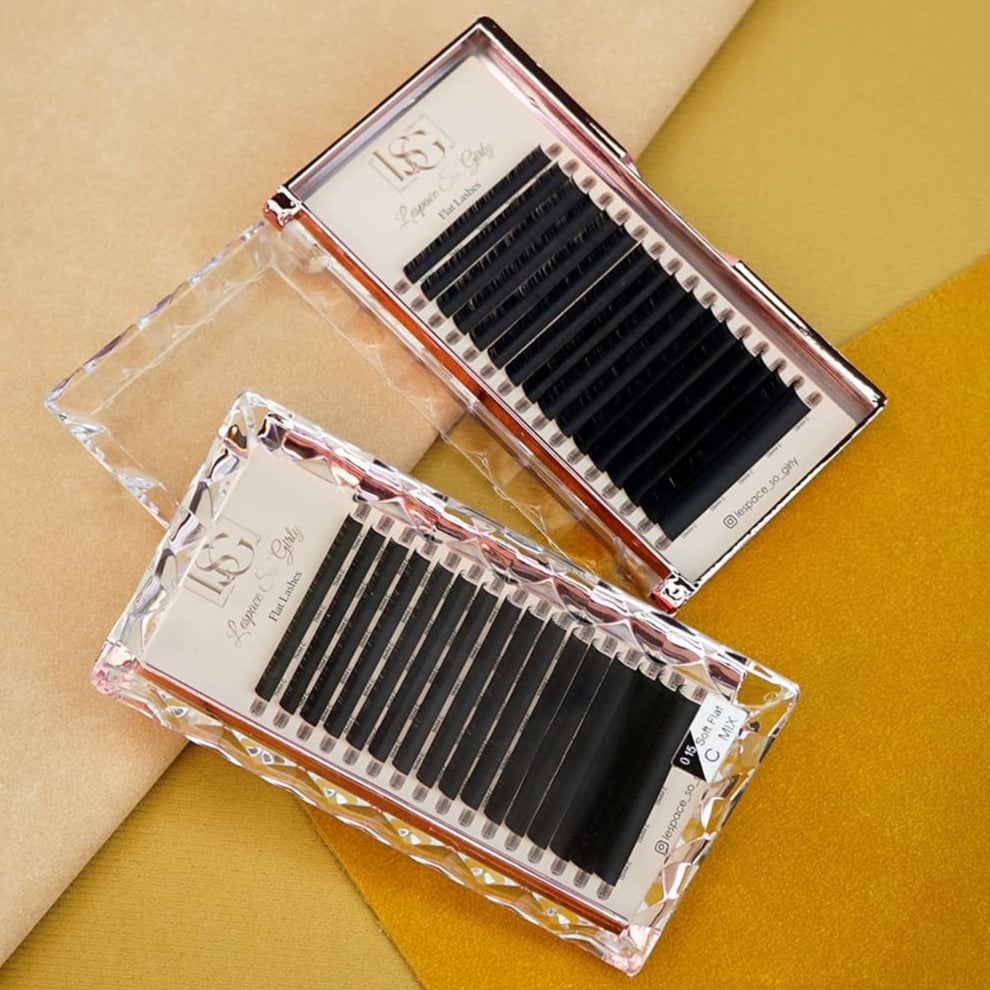 Flat Lash 0.15 - Cil Ă Cil base plate