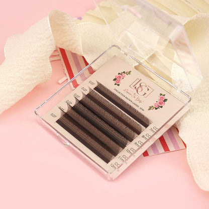 🤎 Collection Brown Lashes – Coffret Découverte 5 Mini-Boîtes