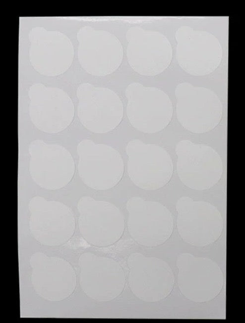 Stickers adhésifs pour pierre de jade (100 unités)