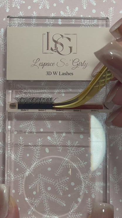 3D W Lashes 0.07 - Volume Brésilien effet volume léger