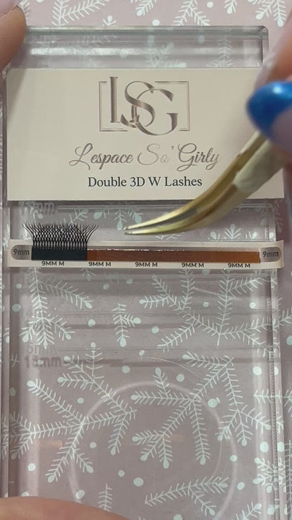 6D W LASHES 0.07 - Volume Brésilien effet volume intense